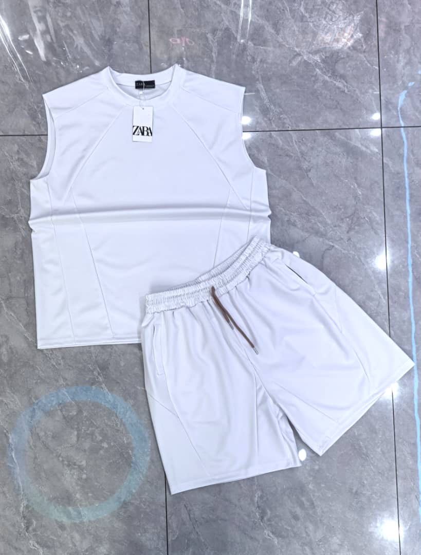 Home zara armless up and down short